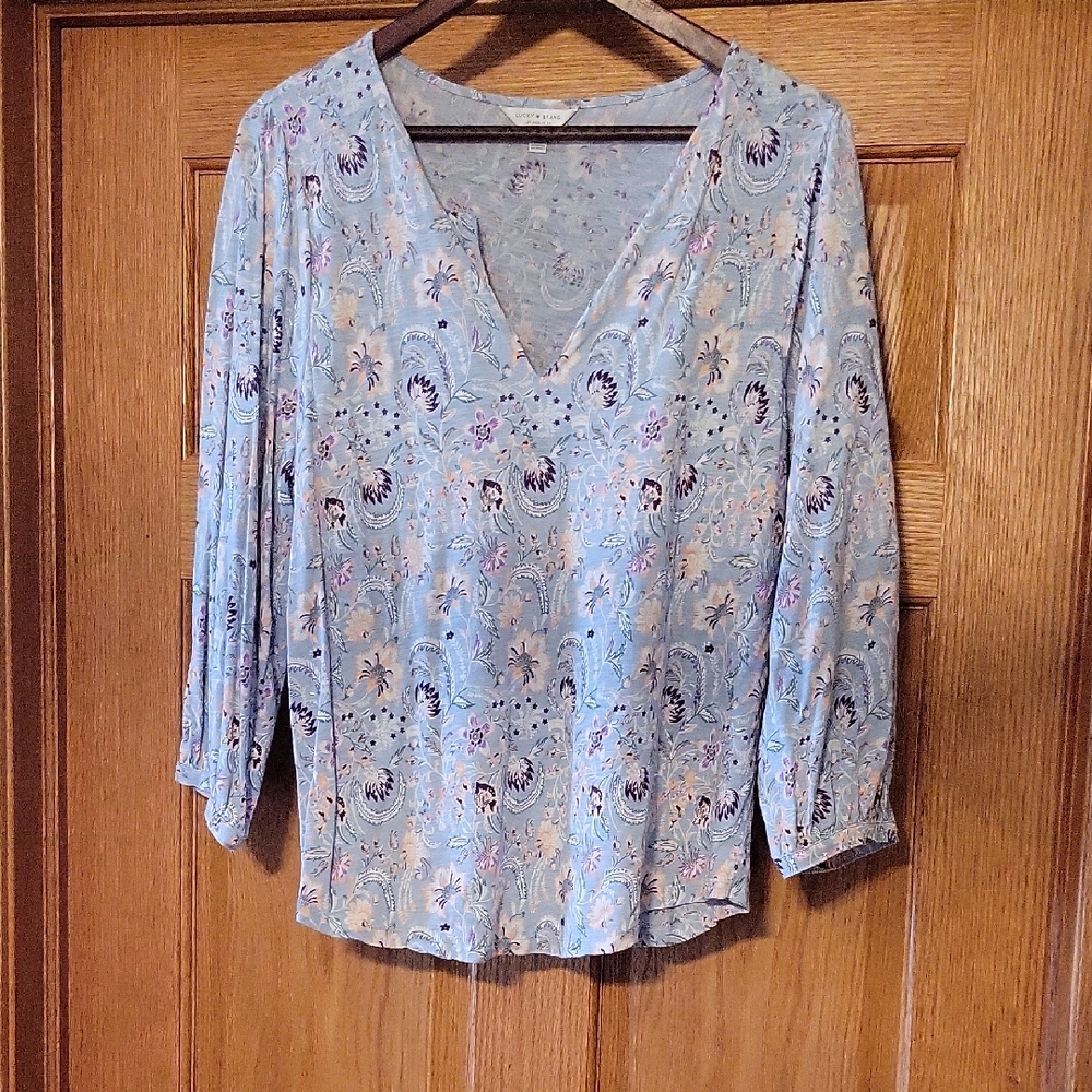 Lucky Brand Vneck Top